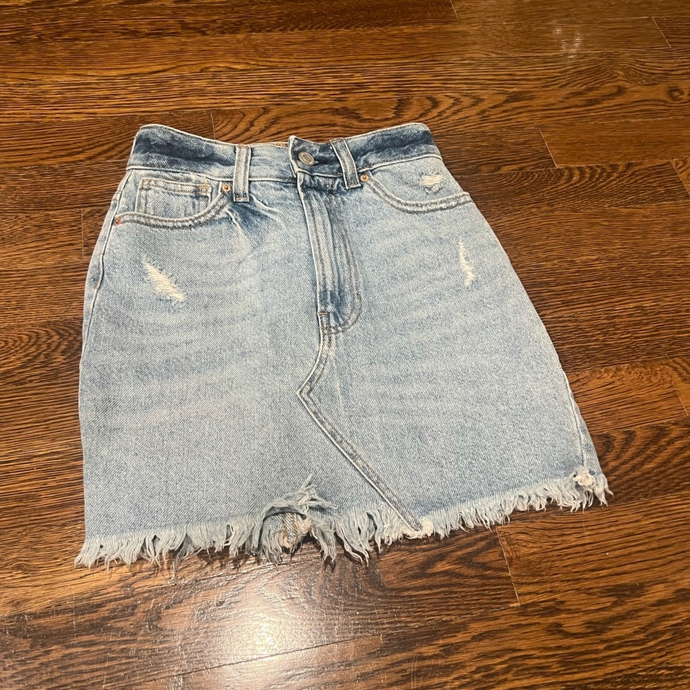 PacSun denim skirt